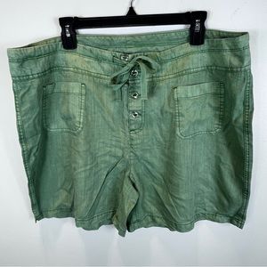SUNDANCE Gigi Tencel Shorts- XL